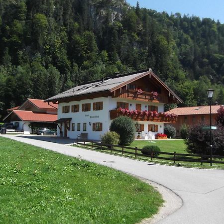 Haus Wiesenblick Oberwössen Exteriör bild
