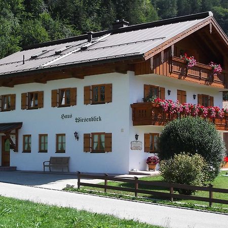Haus Wiesenblick Oberwössen Exteriör bild