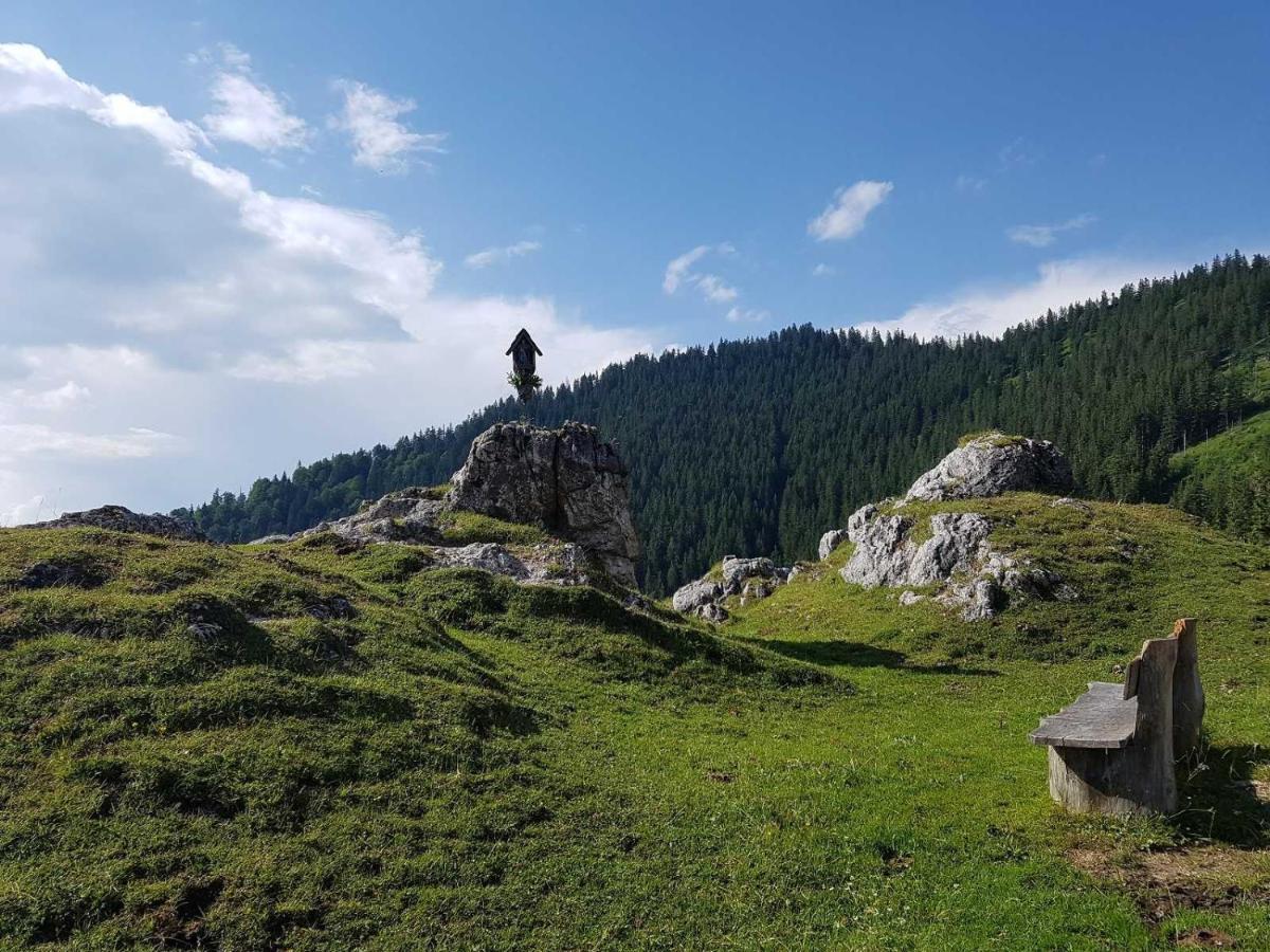 Haus Wiesenblick Oberwössen Exteriör bild