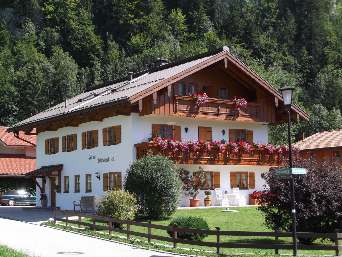 Haus Wiesenblick Oberwössen Exteriör bild