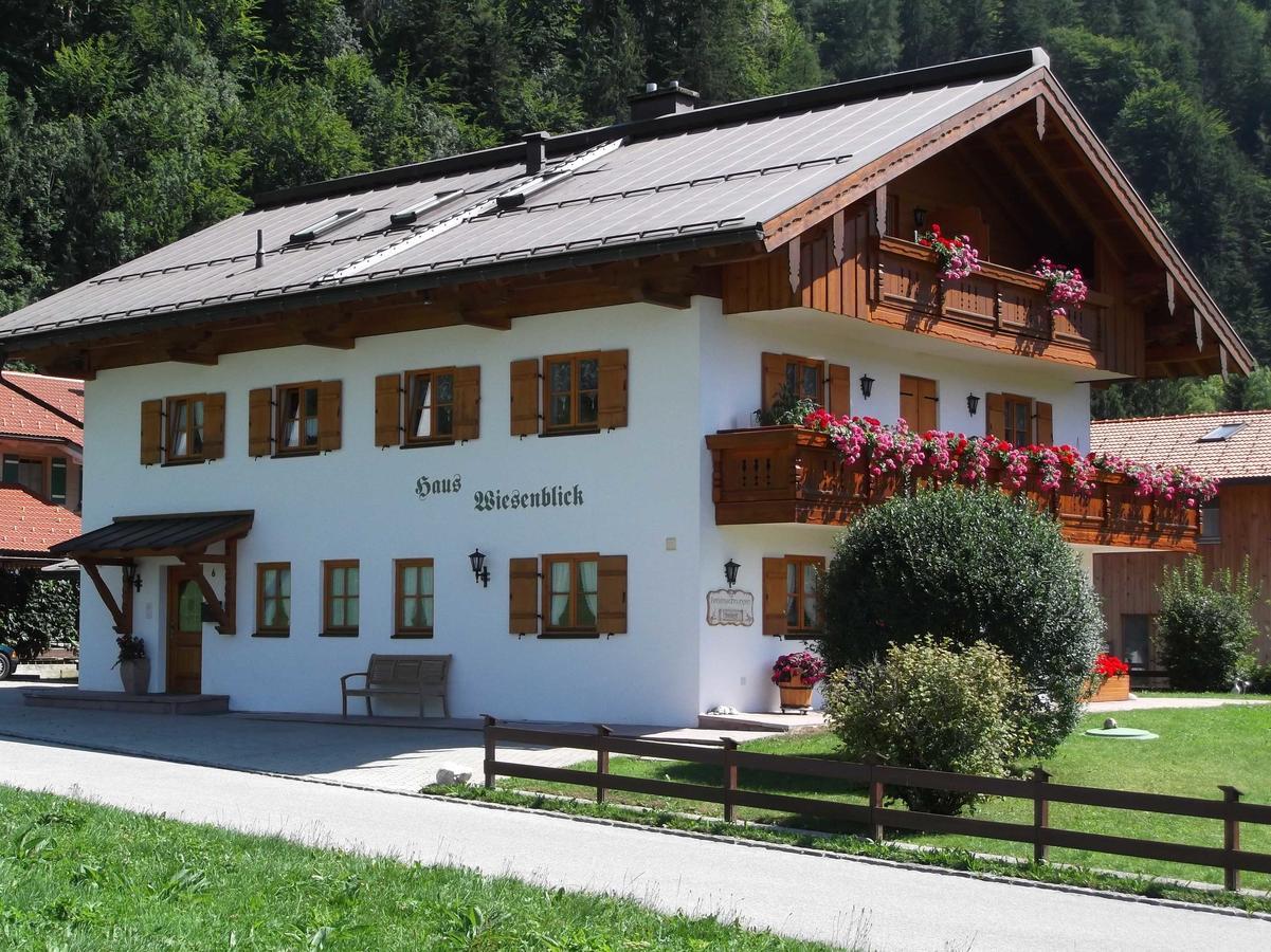 Haus Wiesenblick Oberwössen Exteriör bild